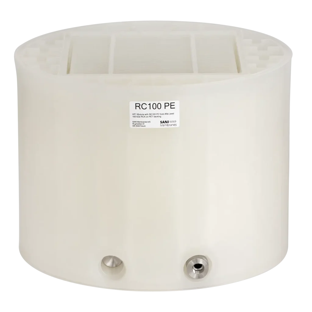 Modular micro- and ultrafiltration cartridge for Vibro Membrane Filtration (VMF) units.