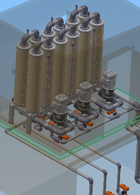 Filtration plant