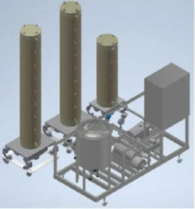 Dairy filtration line